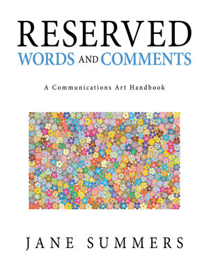 cover image of Reserved Words and Comments